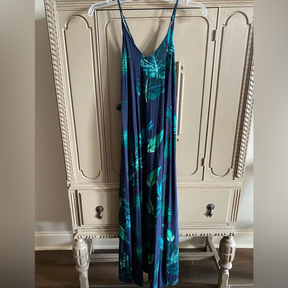 Tropical maxi dress